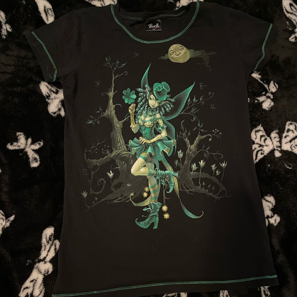 Trick fairies vintage baby tee